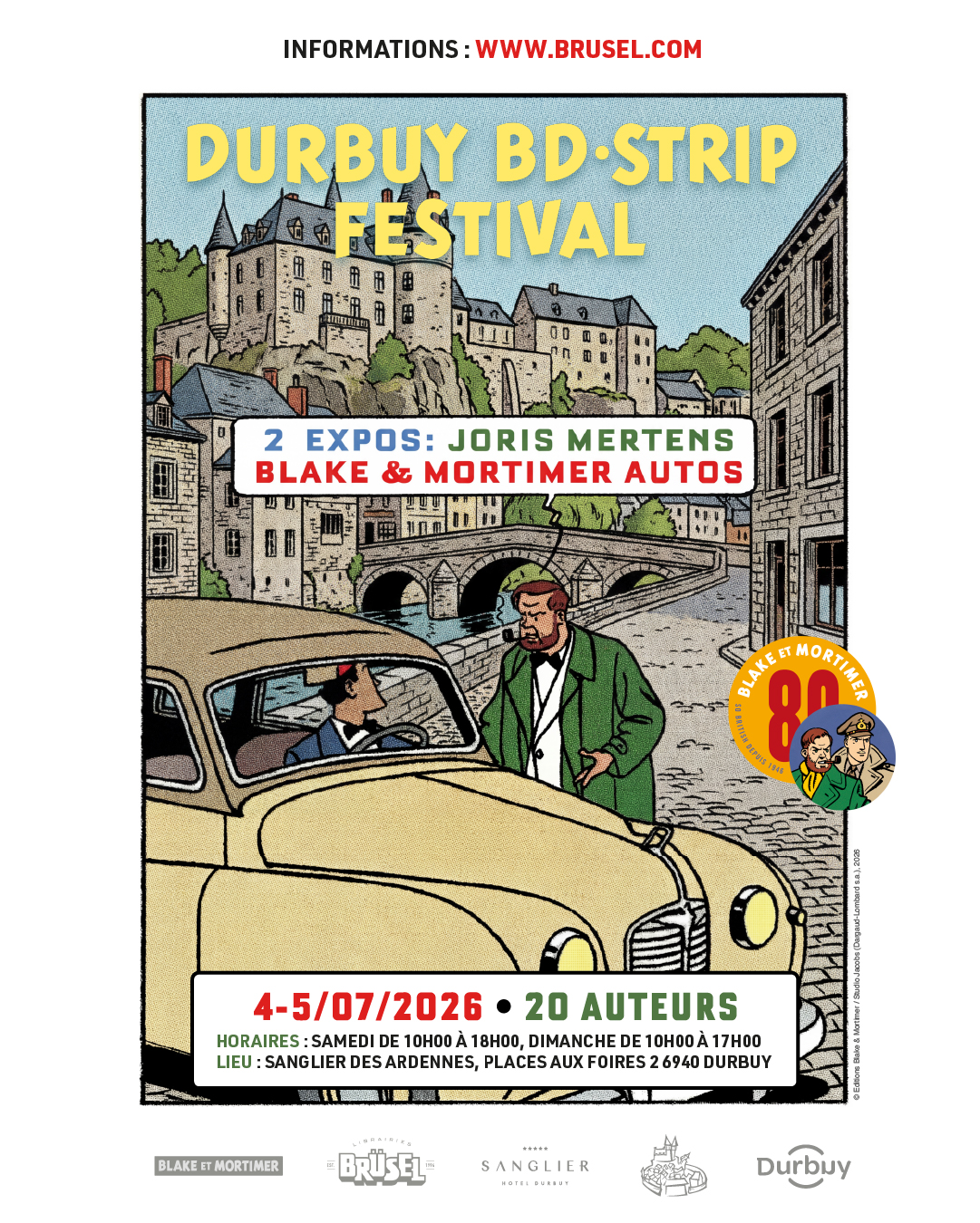 affiche festival bd durbuy