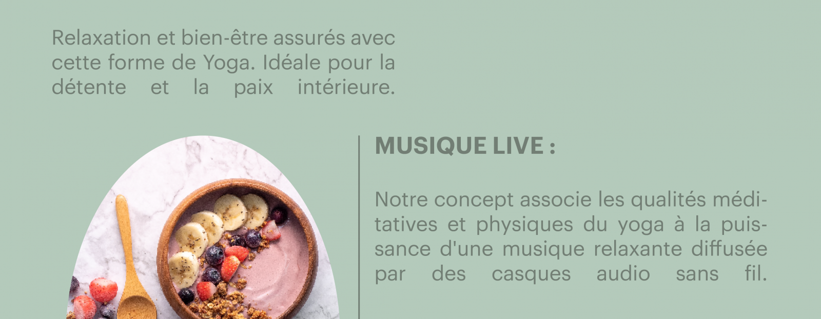 Programme Silent Disco Yoga