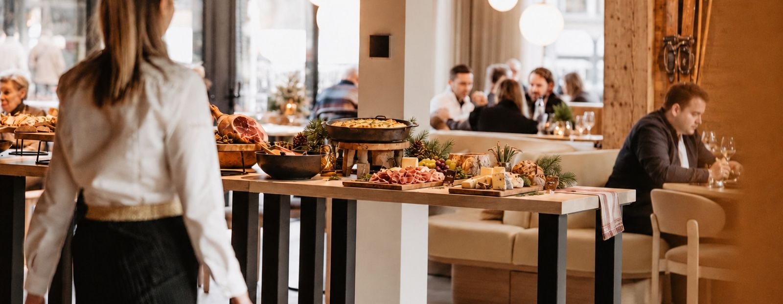 brunch chalet hiver
