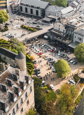 Durbuy vue drone 