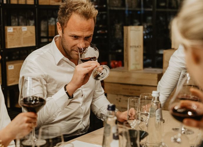 Wine tasting