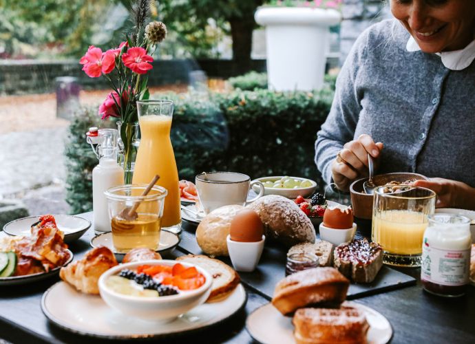 Petit-déjeuner du sanglier