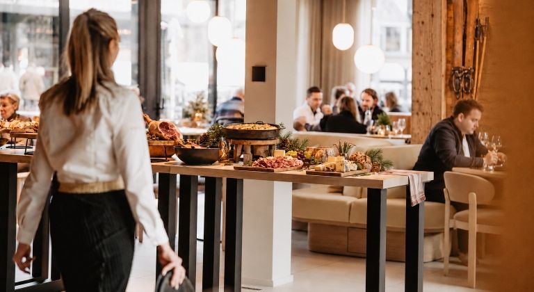 brunch chalet hiver